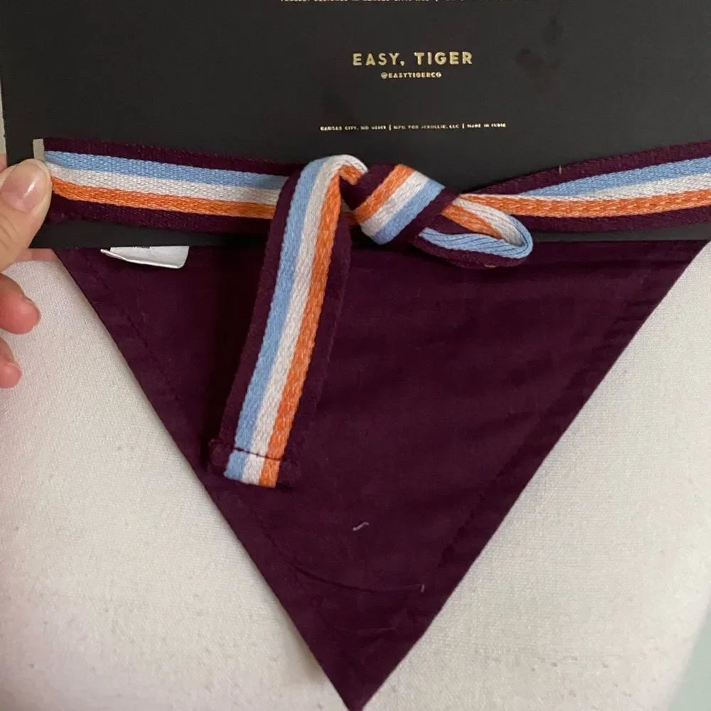 Easy, Tiger - Heart Breaker Dog/Cat Bandana